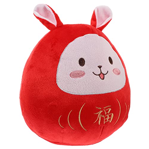 KOMBIUDA Bodhisattva Puppe entzückendes Häschendekor chinesisches Neujahrsspielzeug Süßes Stofftier Kuscheltier Tier Stofftier Stofftiere für Cartoon Stofftier Plüsch rot KOMBIUDA Bodhisattva Puppe entzückendes Häschendekor chinesisches Neujahrsspielzeug Süßes Stofftier Kuscheltier Tier Stofftier Stofftiere für Cartoon Stofftier Plüsch rot von KOMBIUDA