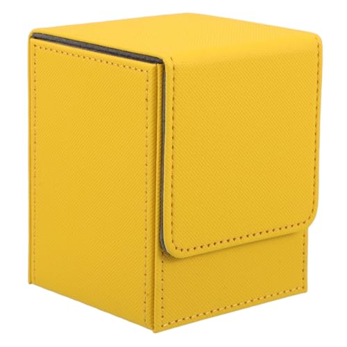 KOMBIUDA Box Kartenaufbewahrungsbox Spielkarten Spielkarten Sammelkarten Elektrische Lüfterabdeckung Sportkartenzeiten Produktrekordbuch Sammelkartenetui Gelb Kompressionspu KOMBIUDA Box Kartenaufbewahrungsbox Spielkarten Spielkarten Sammelkarten Elektrische Lüfterabdeckung Sportkartenzeiten Produktrekordbuch Sammelkartenetui Gelb Kompressionspu von KOMBIUDA