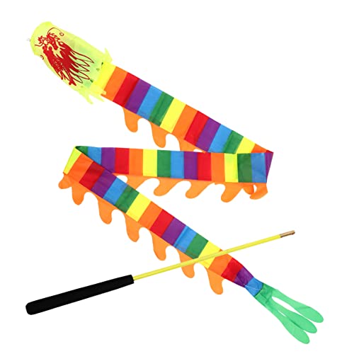 KOMBIUDA Buntes Tanzband Chinesischer Drachen Streamer Leichtes Flexibles Fitness Für Tanz Und Bewegungstrainings Zufällige Farbe KOMBIUDA Buntes Tanzband Chinesischer Drachen Streamer Leichtes Flexibles Fitness Für Tanz Und Bewegungstrainings Zufällige Farbe von KOMBIUDA