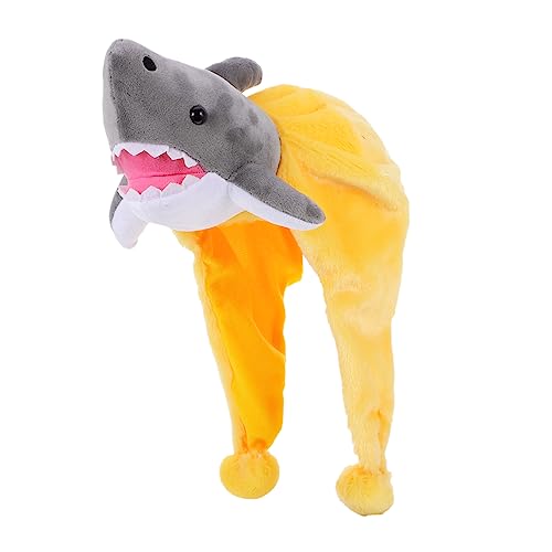 KOMBIUDA Cartoon Hai Hut Lustiger Shark Headgear Für Partys Fasching Und Fotorequisiten Warmes Und Gemütliches Accessoire Für Erwachsene Und KOMBIUDA Cartoon Hai Hut Lustiger Shark Headgear Für Partys Fasching Und Fotorequisiten Warmes Und Gemütliches Accessoire Für Erwachsene Und von KOMBIUDA
