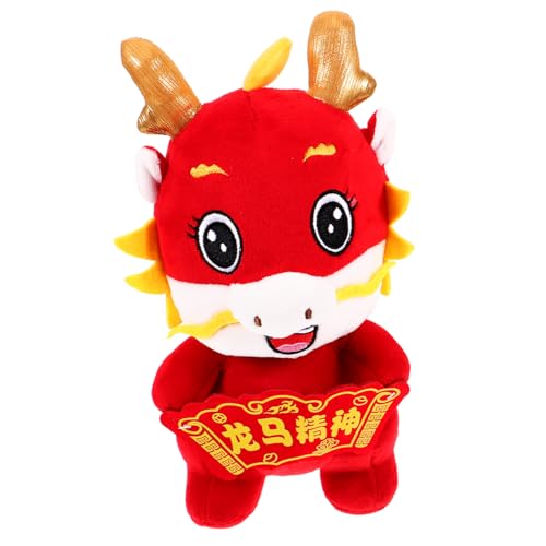 KOMBIUDA Chinesisches Neujahrs Drachen Kuscheltier Plüsch Stofftier mit Lebendigen Farben Glückssymbol Maskottchen Dekoration Sofa Auto Schlafzimmer KOMBIUDA Chinesisches Neujahrs Drachen Kuscheltier Plüsch Stofftier mit Lebendigen Farben Glückssymbol Maskottchen Dekoration Sofa Auto Schlafzimmer von KOMBIUDA