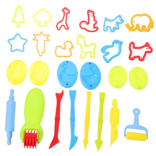 KOMBIUDA Clay Tool Set Teilig Sichere DIY Modellierwerkzeuge für Kleinkinder Handliche Knetwerkzeuge zum Schneiden Formen Walzen und Gestalten Fördert Kreativität und Feinmotorik KOMBIUDA Clay Tool Set Teilig Sichere DIY Modellierwerkzeuge für Kleinkinder Handliche Knetwerkzeuge zum Schneiden Formen Walzen und Gestalten Fördert Kreativität und Feinmotorik von KOMBIUDA
