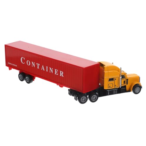 KOMBIUDA Container-LKW-Spielzeug Auto Spielzeug Autos Spielzeug Jungs-Spielzeug Mini-Spielzeug Große Lastwagen Lernspielzeug Lastwagen Für Jungs Kind Legierung Puzzle Großes Spielzeug von KOMBIUDA