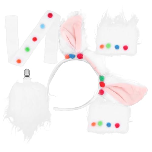 KOMBIUDA Cosplay Kostüm Teilig mit Kunstpelz Ohren Haarreif und Leichtes Bequemes Tier Accessoire für Tier und Themenpartys Wiederverwendbar und Dekorativ KOMBIUDA Cosplay Kostüm Teilig mit Kunstpelz Ohren Haarreif und Leichtes Bequemes Tier Accessoire für Tier und Themenpartys Wiederverwendbar und Dekorativ von KOMBIUDA