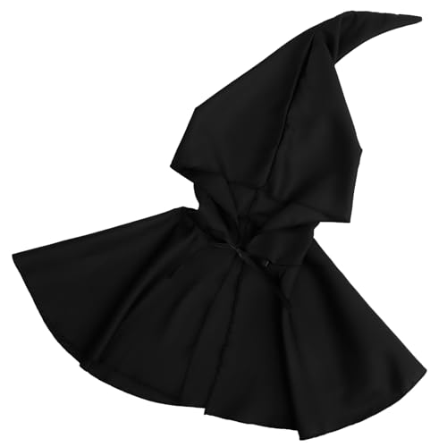 KOMBIUDA Cosplay Umhang für Hobbit-Kostüm Schurkenkostüm Umhang mit Kapuze Halloween umhang Halloween Costume Halloween-Mantelverzierung Umhang für Party Polyester Black KOMBIUDA Cosplay Umhang für Hobbit-Kostüm Schurkenkostüm Umhang mit Kapuze Halloween umhang Halloween Costume Halloween-Mantelverzierung Umhang für Party Polyester Black von KOMBIUDA