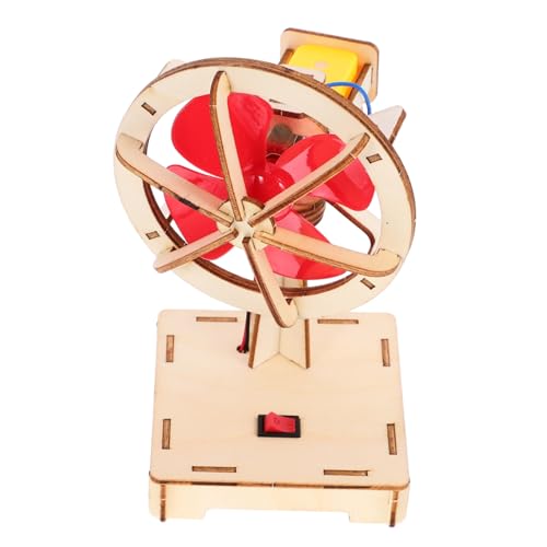 KOMBIUDA DIY Elektrolüfter Bausatz für Handmontierter Windventilator Fördert Beobachtung Kreativität und Naturwissenschaftliches Lernen für Schulprojekte und Stem Aktivitäten von KOMBIUDA