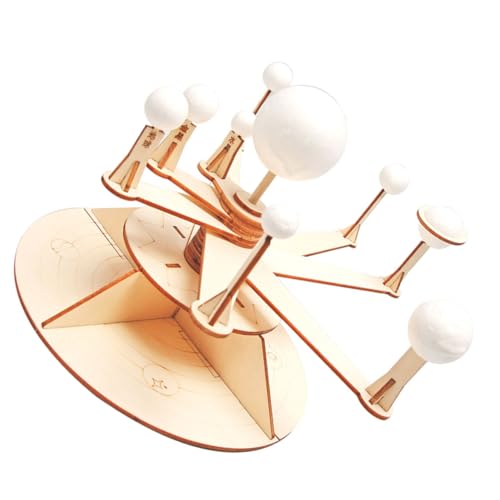 KOMBIUDA Holzbausatz Bausatz DIY Solar System Modell 1 Set Unvollendetes Modell Für Pädagogisches Wissenschaftsprojekt Zur Der Kognitiven Fähigkeiten Im Bereich Sonnensystem KOMBIUDA Holzbausatz Bausatz DIY Solar System Modell 1 Set Unvollendetes Modell Für Pädagogisches Wissenschaftsprojekt Zur Der Kognitiven Fähigkeiten Im Bereich Sonnensystem von KOMBIUDA