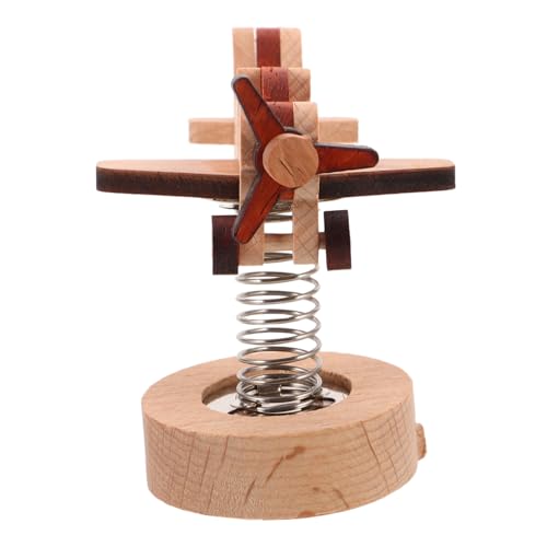KOMBIUDA DIY-flugzeugmodell Aus Holz: Federschwingflugzeug-Spielzeug, Holzbearbeitungs-bastelset Für Kinder, Auto-armaturenbrett-Dekoration, Propeller-skulptur Für Büro Und Zuhause KOMBIUDA DIY-flugzeugmodell Aus Holz: Federschwingflugzeug-Spielzeug, Holzbearbeitungs-bastelset Für Kinder, Auto-armaturenbrett-Dekoration, Propeller-skulptur Für Büro Und Zuhause von KOMBIUDA