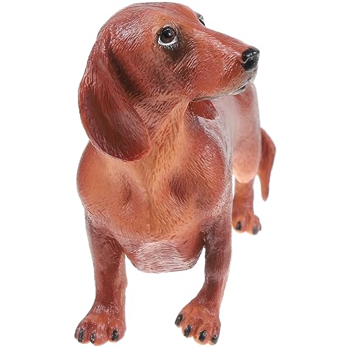 KOMBIUDA Dackelspielzeug Figuren Hunde hühner spielzeughund für zabawki stymulujące rozwój gefälschtes Tiermodell Tierfigur Kinderspielzeug Plastik Brown KOMBIUDA Dackelspielzeug Figuren Hunde hühner spielzeughund für zabawki stymulujące rozwój gefälschtes Tiermodell Tierfigur Kinderspielzeug Plastik Brown von KOMBIUDA