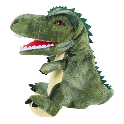 KOMBIUDA Dekoratives Dinosaurierspielzeug Dekoratives Handpuppenspielzeug Handpuppe Geschichtenerzählen Marionette Pädagogische Dinosaurierpuppe Dinosaurier-tierspielzeug Pp Baumwolle von KOMBIUDA