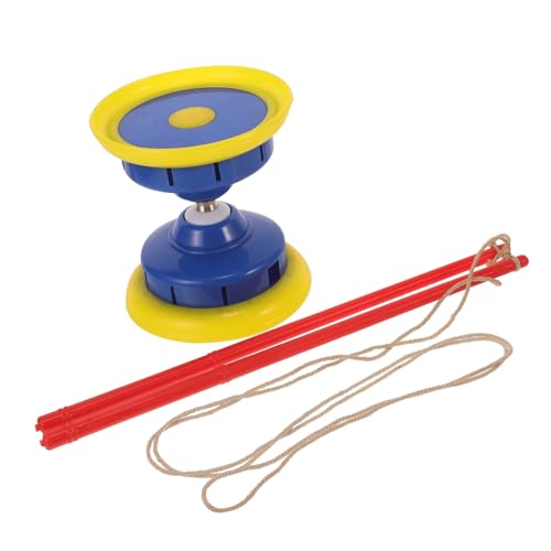 KOMBIUDA Diabolo-Kantenschutz und Absturzsicherung Spiel Jonglierbälle yo yo Toys kinderknallzeug Doppelrad-Diabolo Fitness-Diabolo ältere Menschen Diabolo Plastik von KOMBIUDA