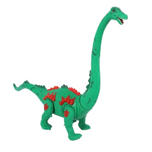 KOMBIUDA Simuliertes Elektrisches Dinosaurier-Spielzeug Für Junge Mädchen Bewegliche Arme Geräuscheffekte Und Ei-legemöglichkeit Lehrreiches Spielzeug Für Kleinkinder Grün Ohne von KOMBIUDA