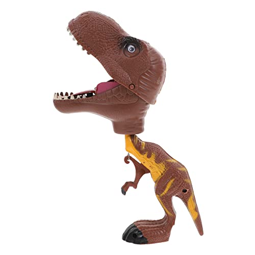 KOMBIUDA Dinosaurier-handclip Frühpädagogisches Rollenspiel Handpuppe Puppen Lernspielzeug Cartoon-Puppen- Dinosaurier-geschichten Erzählende Puppe Handspielzeug Brown KOMBIUDA Dinosaurier-handclip Frühpädagogisches Rollenspiel Handpuppe Puppen Lernspielzeug Cartoon-Puppen- Dinosaurier-geschichten Erzählende Puppe Handspielzeug Brown von KOMBIUDA