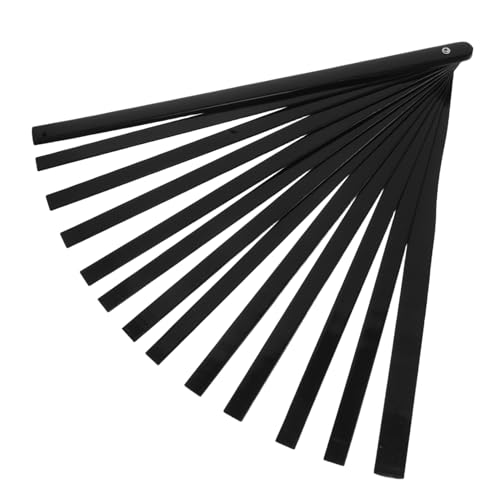 KOMBIUDA Diy Faltfächer aus Handgefertigte Fächerstruktur für Kreative Bastelprojekte Faltbar für Wanddekoration Schwarz KOMBIUDA Diy Faltfächer aus Handgefertigte Fächerstruktur für Kreative Bastelprojekte Faltbar für Wanddekoration Schwarz von KOMBIUDA