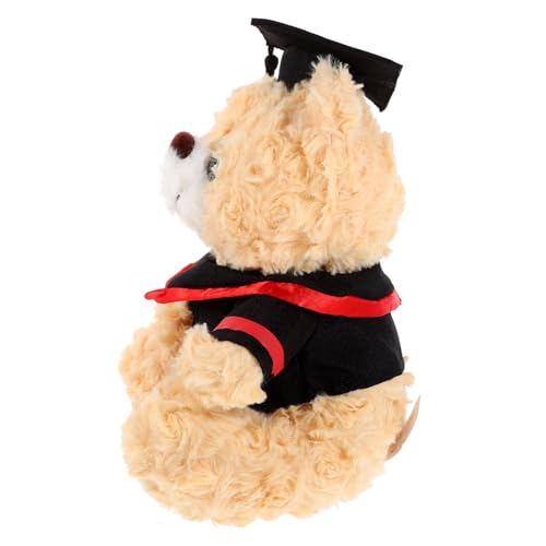 KOMBIUDA Graduation Plush Bear Doll Mit Doktorhut Und Bachelorrobe Süßes Plüschtier Für Abschlussfeiern Als Für Schulabschlüsse Und Graduierungen KOMBIUDA Graduation Plush Bear Doll Mit Doktorhut Und Bachelorrobe Süßes Plüschtier Für Abschlussfeiern Als Für Schulabschlüsse Und Graduierungen von KOMBIUDA