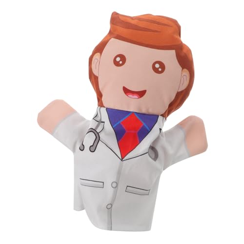 KOMBIUDA Arzt Handpuppe Interaktives Fingerspielzeug Kreatives Beschäftigungsspielzeug Für Kinder Lustige Handpuppe Mit Ausgewähltem Material KOMBIUDA Arzt Handpuppe Interaktives Fingerspielzeug Kreatives Beschäftigungsspielzeug Für Kinder Lustige Handpuppe Mit Ausgewähltem Material von KOMBIUDA
