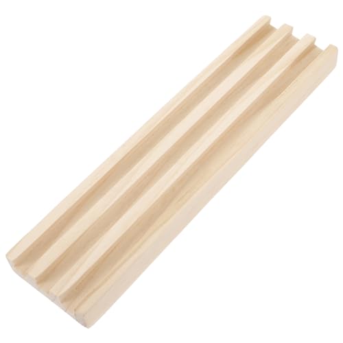 KOMBIUDA Set Lagerung Holz Rack und Nicht-Spiel Tabletts Einfache Organisation von KOMBIUDA
