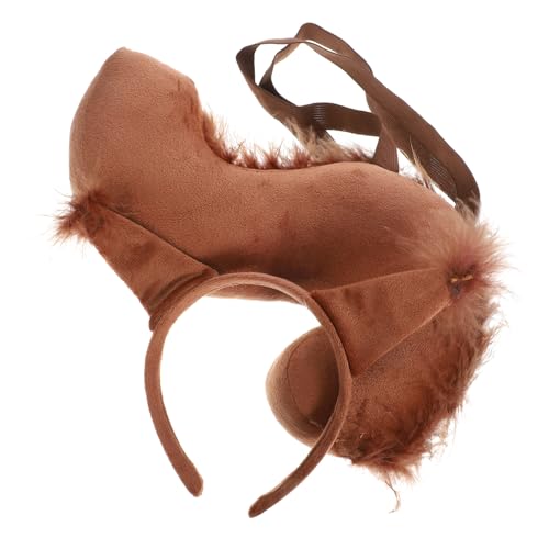 KOMBIUDA Eichhörnchen Kostüm mit Verstellbarem Haarreifen und Flauschigem Tierohren Haarband für Party Cosplay Bühnenauftritte Vielseitiges Zubehör für Erwachsene KOMBIUDA Eichhörnchen Kostüm mit Verstellbarem Haarreifen und Flauschigem Tierohren Haarband für Party Cosplay Bühnenauftritte Vielseitiges Zubehör für Erwachsene von KOMBIUDA