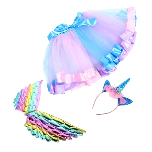 KOMBIUDA Einhorn Stirnband Einhorn Kostüm Einhorn-prinzessin-kostüm Einhornkleid Für Mädchen Einhornflügel Für Mädchen Kinderkostüme Halloween-kostüme Für Mädchen Garn KOMBIUDA Einhorn Stirnband Einhorn Kostüm Einhorn-prinzessin-kostüm Einhornkleid Für Mädchen Einhornflügel Für Mädchen Kinderkostüme Halloween-kostüme Für Mädchen Garn von KOMBIUDA