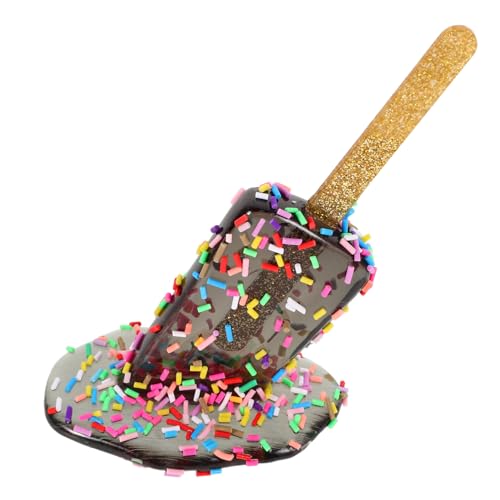 KOMBIUDA Harzornament Eiscreme-skulptur Realistisches Modell Tisch Simuliertes Am Stiel Ornament Schmelzende Statue Außenbereich Schreibtisch Bücherregal Garten Terrasse Party Requisiten KOMBIUDA Harzornament Eiscreme-skulptur Realistisches Modell Tisch Simuliertes Am Stiel Ornament Schmelzende Statue Außenbereich Schreibtisch Bücherregal Garten Terrasse Party Requisiten von KOMBIUDA