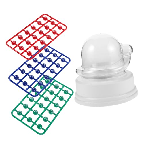 KOMBIUDA Elektrische Mini Bingo Maschine Farbigen Kugeln Tragbare Tisch-lotto Maschine für Familien Vielseitiges Partyspiel Einfach zu Bedienen für Geburtstage und Halloween von KOMBIUDA