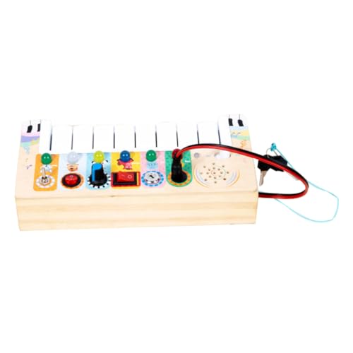 KOMBIUDA Elektronisches Klavier für Interaktives Holzspielzeug mit LED Lichtern Musikverständnis und Kreativität Jungen und Ab Jahr KOMBIUDA Elektronisches Klavier für Interaktives Holzspielzeug mit LED Lichtern Musikverständnis und Kreativität Jungen und Ab Jahr von KOMBIUDA
