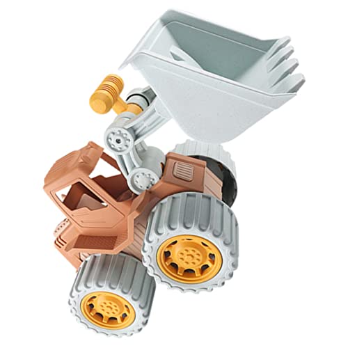 KOMBIUDA Engineering-LKW- für Baufahrzeuge Strandwagen für Strandsandspielzeug technisches Fahrzeug Kinderauto Fahrzeugmodell für Plastik von KOMBIUDA