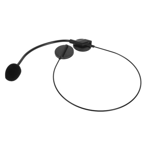 KOMBIUDA Falsches Headset Mit Mikrofon Spielzeug Für Cosplay Künstler-kostüm-Requisite Leicht Partys Und Maskenbälle von KOMBIUDA