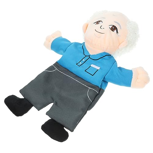 KOMBIUDA Figurenpuppe Zum Geschichtenerzählen Kreatives Handspielzeug Cartoon-Figur-Marionette Handspielzeug Zum Selbermachen Realistische Figurenpuppe Pädagogische Handpuppe Pp Baumwolle von KOMBIUDA