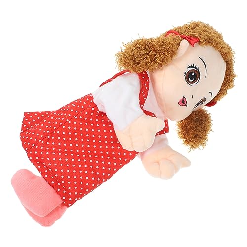 KOMBIUDA Finger Marionette Für Plüsch Dekorative Figurenpuppe Kreative Handpuppe Realistische Figurenpuppe Puppen Handpuppe Zum Geschichtenerzählen Pp Baumwolle von KOMBIUDA