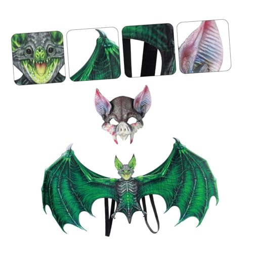 KOMBIUDA Suit of Halloween Kreativkostüm Für Erwachsene Bat Vampire Und Flügel Set Für Und Mottopartys von KOMBIUDA