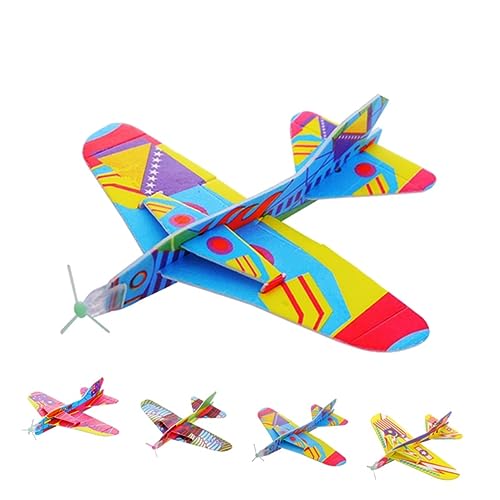 KOMBIUDA 12-teiliges Segelflugzeug Zum Zusammenbauen Leichte Flugzeuge Lustiges Partyspielzeug Für Kinder KOMBIUDA 12-teiliges Segelflugzeug Zum Zusammenbauen Leichte Flugzeuge Lustiges Partyspielzeug Für Kinder von KOMBIUDA
