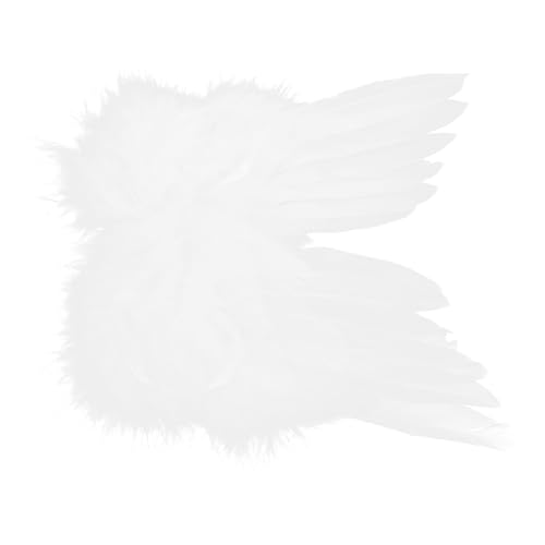KOMBIUDA Mini-flügel-Requisiten Für Puppen Modisches Für Puppen Stilvolles Babypuppen-Accessoire Weiße Farbe von KOMBIUDA