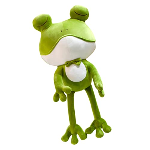 KOMBIUDA Froschkissen-Spielzeug Entzückendes Stofftier Für Kinder Haushaltsfroschpuppe Waschbar Robust Zum Spielen Für Jungen Und Mädchen von KOMBIUDA