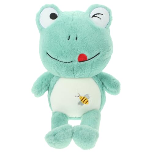 KOMBIUDA Frosch Puppe Haushaltsstofftier Zimmerspielzeug Gefüllter Frosch Bequeme Froschpuppe Frosch Ausgestopftes Sofa-Puppen- Green Pp Baumwolle KOMBIUDA Frosch Puppe Haushaltsstofftier Zimmerspielzeug Gefüllter Frosch Bequeme Froschpuppe Frosch Ausgestopftes Sofa-Puppen- Green Pp Baumwolle von KOMBIUDA