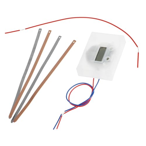 KOMBIUDA Fruchtbatterie Experimentierkasten DIY naturwissenschaftlich mit Kupfer Elektroden für Schüler Wiederverwendbar Sicher Fördert Praktisches Lernen und Kreatives Verständnis der von KOMBIUDA