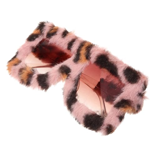 KOMBIUDA Funky Katzenaugen Sonnenbrille Plush Partybrille für Erwachsene Lustige Stilvolle Sonnenbrillen für Unvergessliche für Partys und Besondere Anlässe von KOMBIUDA