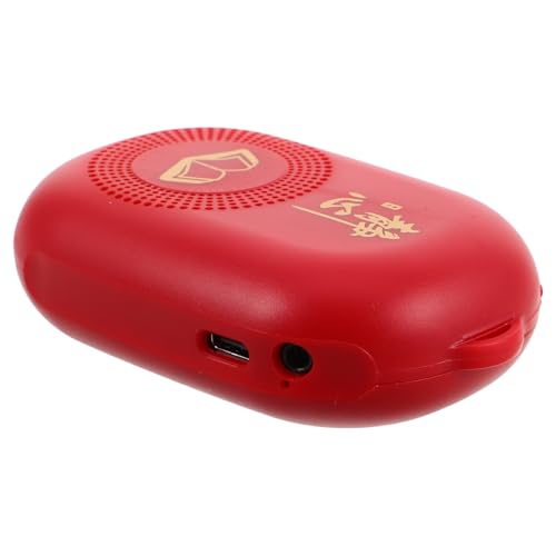 KOMBIUDA Gebetsmusik Player Soundmaschine Gesangsspieler Gebetsgesangsmaschine Gebetsgerät Gebetsspieler Gebetsmusik Gesangsgebet Player Kunststoff Rot von KOMBIUDA