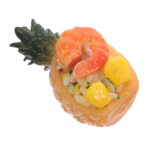 KOMBIUDA Lebensechter Kunstreis – Ananas-Simulation Für Küchen-Requisiten KOMBIUDA Lebensechter Kunstreis – Ananas-Simulation Für Küchen-Requisiten von KOMBIUDA