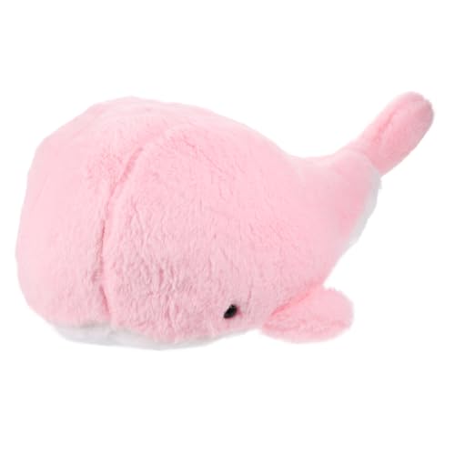 KOMBIUDA Gefüllte Walpuppe Heimdekoration Kleine Walpuppe Walpuppe Wal-kuscheltiere Schlafzimmer Puppe Ornament Wal-Puppe Stofftierpuppe Getled Plush Toy Plüsch Rosa von KOMBIUDA