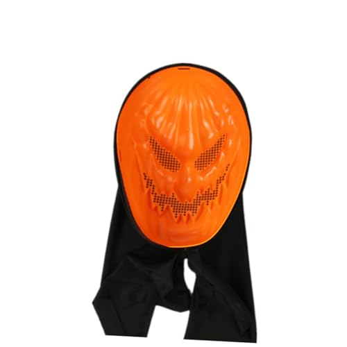 KOMBIUDA Horror-geistermaske Schädelmaske Horror-maske Gruselige Halloween-masken Gruselige Masken Kopfbedeckung Skelett von KOMBIUDA