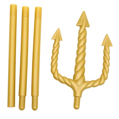 KOMBIUDA Goldener Teufel Kostüm Requisite Halloween Cosplay Party Zubehör Leicht Tragbar Mit Glatter Oberfläche Für Maskenball Bühnenauftritt von KOMBIUDA