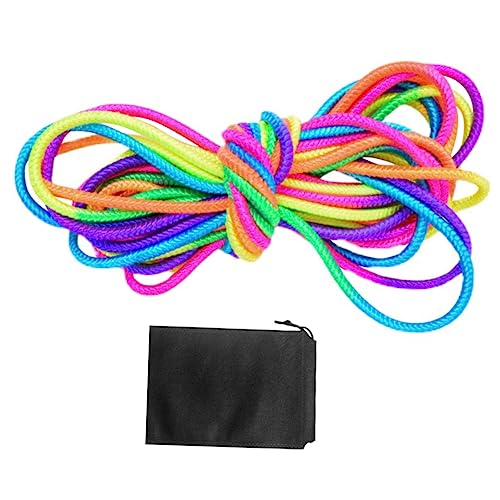 KOMBIUDA Gummiband interaktives kinderparty mitgebsel elastischer guertel Outdoor Elastic Seile Kampfseil springen Partyspielspielzeug im Freien im Freien Plastik von KOMBIUDA