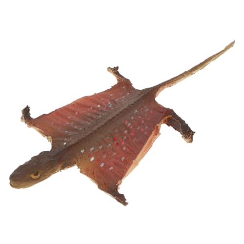 KOMBIUDA Halloween Gecko Figurine Kunststoff Reptil Modell Detailgetreue Kleine Echsen Dekoration für Indoor Garten Vielseitige Halloween Deko und Scherzartikel für Fotografie und Partys von KOMBIUDA