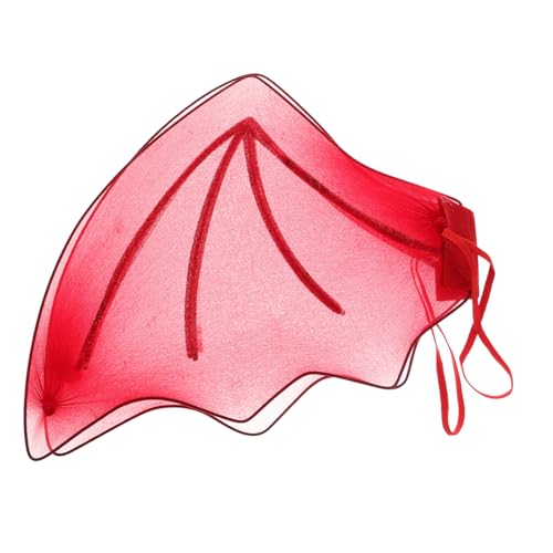 KOMBIUDA 1stücke Bat Wing Kostüm Requisiten Für Halloween Party Leichte Schwarze Und Rote Fledermausflügel Für Erwachsene Für Cosplay Bühnenauftritte Und Festliche Anlässe von KOMBIUDA