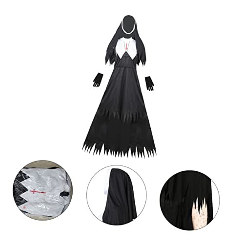 KOMBIUDA Halloween Kostüm für Erwachsene Leichte und Bequeme Partyuniform für Halloween Feiern und Kostümpartys Dekorativer Look für Schaurige Anlässe von KOMBIUDA