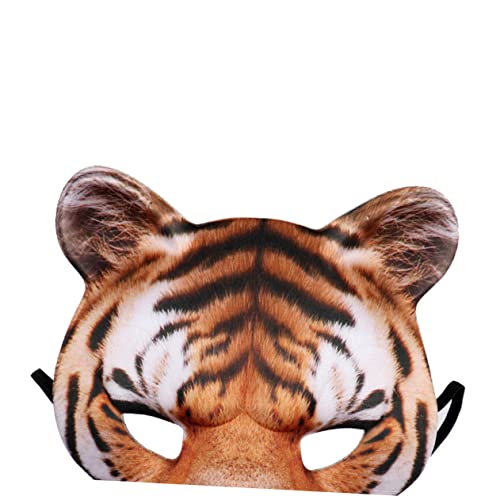 KOMBIUDA Halloween Masken Requisite Halloween Maske Tiger Maske Kostüm Tier Make-up von KOMBIUDA