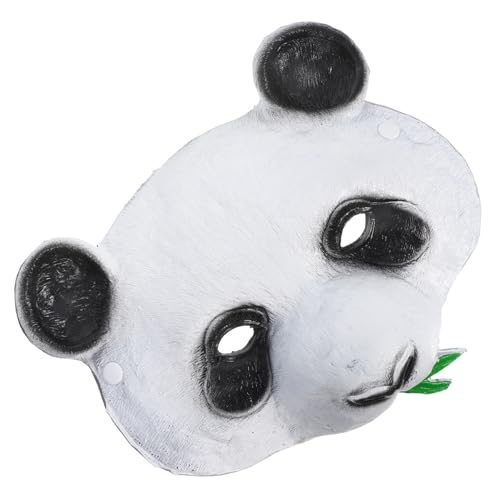KOMBIUDA Halloween Panda Maske aus Weichem Pu material Leichtes und Atmungsaktives Tierkostüm für Erwachsene Komfortabel und Verstellbar für Karneval Cosplay und Halloween partys KOMBIUDA Halloween Panda Maske aus Weichem Pu material Leichtes und Atmungsaktives Tierkostüm für Erwachsene Komfortabel und Verstellbar für Karneval Cosplay und Halloween partys von KOMBIUDA