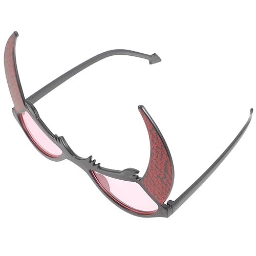 KOMBIUDA Halloween- Party Dekorative Party-Cosplay-Brille Kostümparty Kostümzubehör Brillen Mit Halloween-Motiven Gefälscht Dekorative Halloween-Brille Colorful Plastik von KOMBIUDA