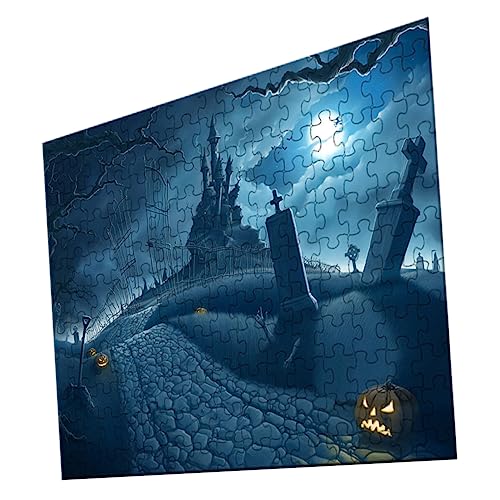 KOMBIUDA Halloween Puzzle Kinderspielzeug Kinderpuzzles Halloween Kinderpuzzle Intelligenzspielzeug Halloweenpuzzle Lernspielzeug Halloween Partyspielzeug Puzzlespielzeug Puzzlespielzeug von KOMBIUDA
